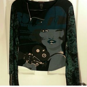 Custo Barcelona designer long sleeve shirt